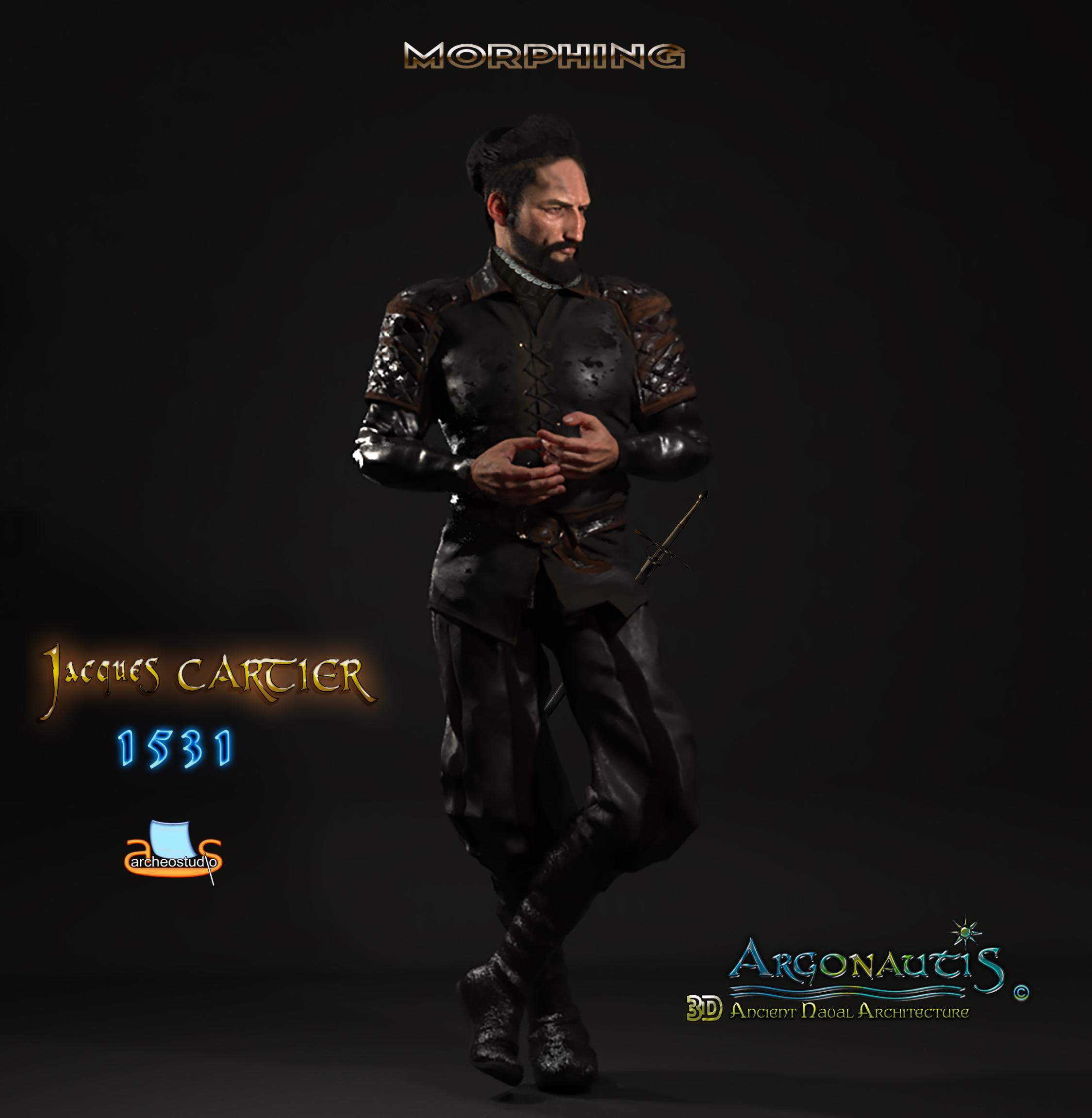 MORPHNG 3D Jacques CARTIER 1531